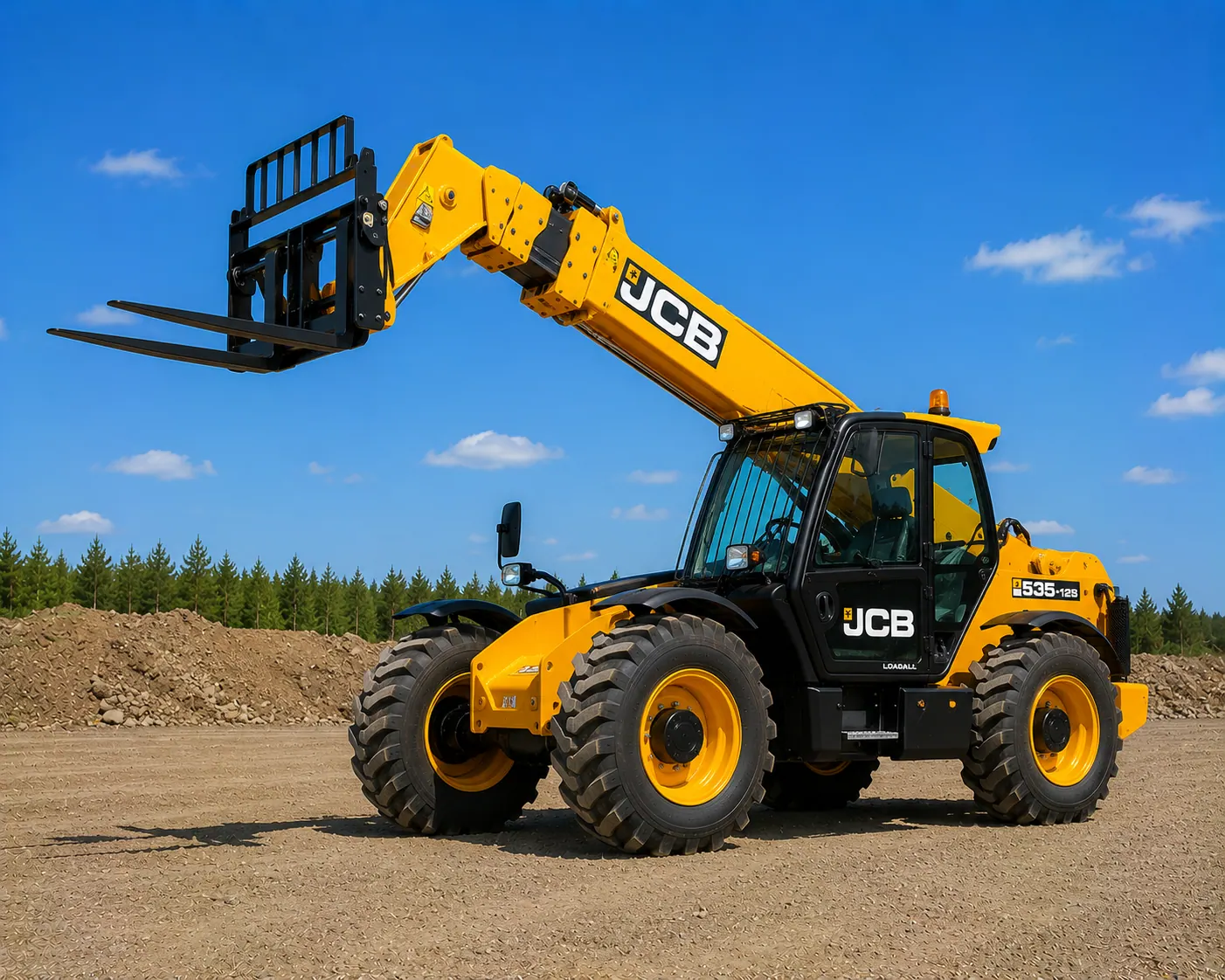 Телескопический погрузчик JCB 535-125 в аренду